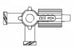 B. Braun Discofix Stopcock 3 Way - 456003