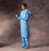 O&M Halyard - Protective Procedure Gown Large Blue NonSterile Not Rated Disposable - 69455