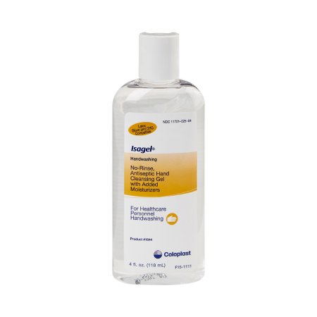 Isagel - Hand Sanitizer 4 oz. Ethyl Alcohol Gel Bottle - 1644