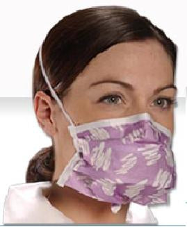 Alpha ProTech PFL Surgical Mask Pleated Elastic Strap One Size Fits Most Blue - 608