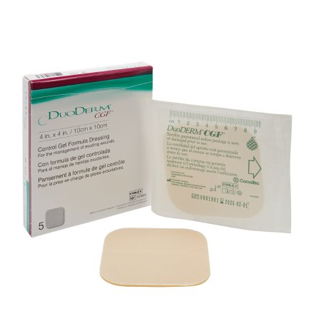 DuoDERM CGF - Hydrocolloid Dressing 4 X 4 Inch Square Sterile - 187660