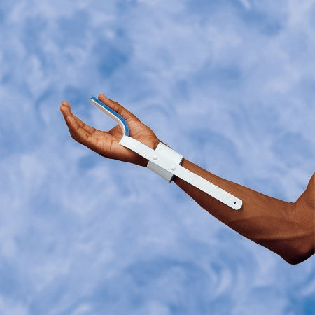 Deroyal Thumb Splint  One Size Fits Most Hook And Loop Closure Left Or Right Hand Tan - 9130-00