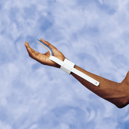 Deroyal - Thumb Splint DeRoyal One Size Fits Most Hook and Loop Closure Left or Right Hand Tan - 9130-00