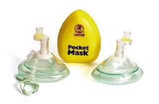 Laerdal Pocket Mask - CPR Resuscitation Mask with Case - 82001933
