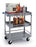 Lakeside Manufacturing Utility Cart Stainless Steel 31 X 19 X 33.75 Inch 3 Shelves Silver - 526