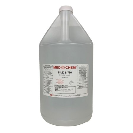 BAK 1:750 - Antiseptic Topical Liquid 1 gal. Bottle - 1451B-1GL