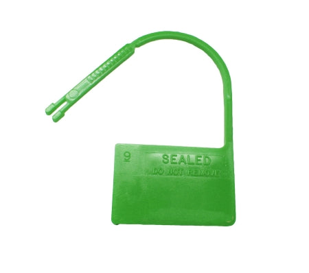 Healthmark Industries Snap-Loks Tamper Evident Seal UnNumbered Green Plastic 3/4 Inch - 7525 GN