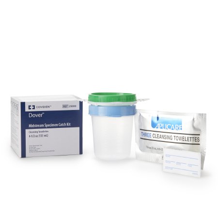 Dover 25000 - Urine Specimen Collection Kit 4.5 oz. Specimen Collection Container Sterile - 25000
