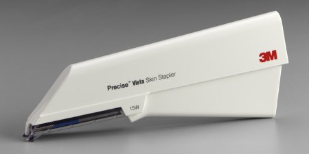 3M Precise Vista Wound Stapler Squeeze Handle Stainless Steel / Nickel Staples 15 Wide Staples - 3996