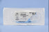 Prolene - Suture with Needle Nonabsorbable Uncoated Blue Suture Monofilament Polypropylene Suture Size 5 - 0 24 Inch Suture Double-Armed 12 mm Length 3/8 Circle Taper Point Needle - 8325H