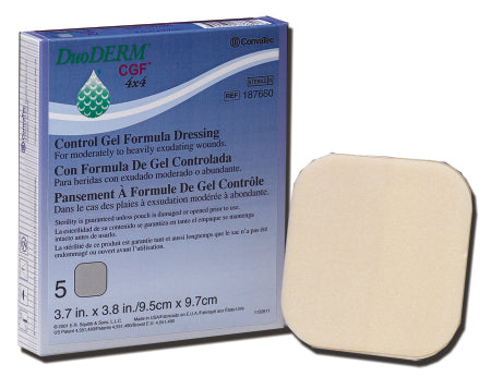 DuoDERM CGF - Hydrocolloid Dressing 8 X 8 Inch Square Sterile - 187662