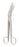 Miltex Miltex Plaster Shears Esmarch 8 Inch Length Surgical Grade Stainless Steel NonSterile Finger Ring Handle Angled Blade Blunt/Blunt - 5-568