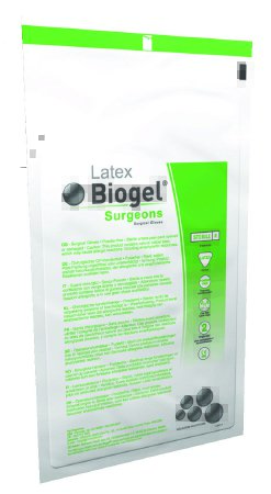 Molnlycke Biogel Surgeons Surgical Glove Size 6 Sterile Latex Standard Cuff Length Micro-Textured Straw Not Chemo Approved - 30460