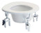 Graham-Field Versa Raised Toilet Seat 3-3/4 to 5-3/4 Inch Height White 300 lbs. Weight Capacity - 6490A