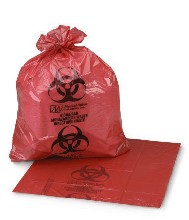 McKesson McKesson Infectious Waste Bag 7 - 10 gal. Red 24 X 24 Inch - 967954