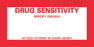 Timemed - Pre-Printed Label Auxiliary Label White Drug Sensitivity, Specify Drug(S), Attach To Front Of Chart Jacket Red Safety and Instructional 4-1/2 X 2-1/4 Inch - N-225