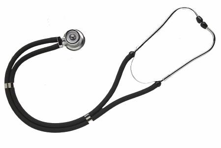 Mabis Healthcare Mabis Legacy Sprague Stethoscope Purple 2-Tube 22 Inch Tube Double Sided Chestpiece - 10-414-200