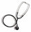 Caliber - Classic Stethoscope Gray 1-Tube 30 Inch Tube Double-Sided Chestpiece - 10-432-035