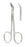 Miltex Miltex Conjunctival Scissors Wilmer-Converse 4 Inch Length OR Grade Stainless Steel (German) NonSterile Finger Ring Handle Angled Blade Sharp/Sharp - 18-1440