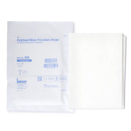 Busse Hospital Disposables - Surgical Drape Minor Procedure Drape 18 W X 26 L Inch Sterile - 698
