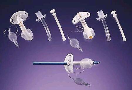 Shiley - Tracheostomy Tube Fenestrated with Cannula Size 4 Cuffed - 4DFEN