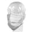 Laser Plume - Laser Surgery Mask Pleated Tie Closure One Size Fits Most White NonSterile Not Rated Adult - 65-3310