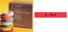 Time - Blank Label Tape Multipurpose Label Red Vinyl 2 X 500 Inch - T-502-5
