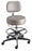 McKesson McKesson Exam Stool Backrest Pneumatic Height Adjustment 5 Casters Black - 81-11001BUS393