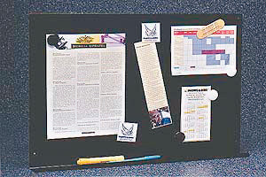 Phipps & Bird Magnetic Memo Board Mckesson By Design Small 12 X 16 Inch Pearl White Texture - 28-MBDS-17