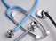 American Diagnostic Corp Proscope Classic Stethoscope Blue 1-Tube 21 Inch Tube Double Sided Chestpiece - 676N