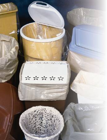Elkay Plastics Elkay Plastics Trash Bag Extra Heavy Duty 55 gal. Brown LLDPE 1.15 Mil. 14 X 22 X 58 Inch Twist Tie - ALL60BXX