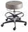 McKesson - Exam Stool Backless Pneumatic Height Adjustment 5 Casters Clamshell - 81-11001FRPR57