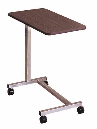 McKesson McKesson Overbed Table Non-Tilt Spring Assisted Lift 28-1/4 to 43-1/4 Inch Height Range 28-1/4 to 43-1/4 Inch Height Range - 81-11610