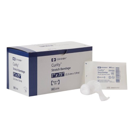 Curity - Conforming Bandage Cotton / Polyester 1-Ply 1 X 75 Inch Roll Shape Sterile - 2230-