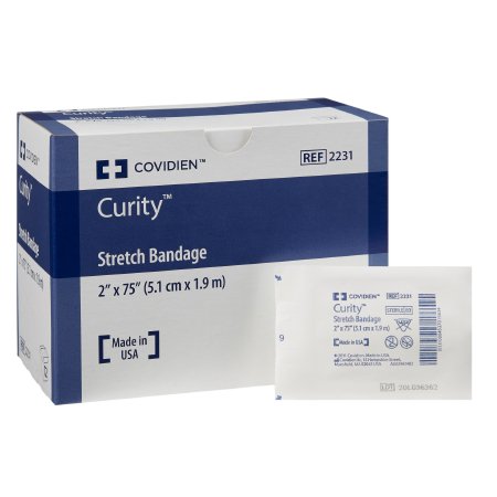Curity - Conforming Bandage Cotton / Polyester 1-Ply 2 X 75 Inch Roll Shape Sterile - 2231-