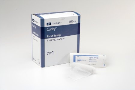 Cardinal Curity Conforming Bandage Cotton / Polyester 1-Ply 4 X 75 Inch Roll Shape Sterile - 2236