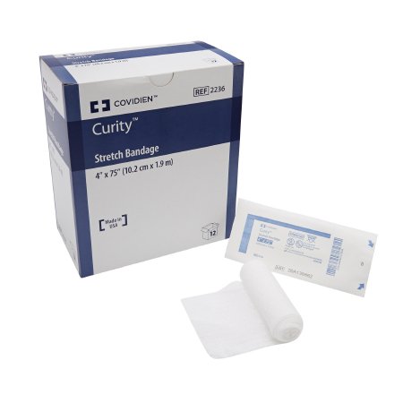 Curity - Conforming Bandage Cotton / Polyester 1-Ply 4 X 75 Inch Roll Shape Sterile - 2236