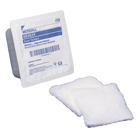 Kerlix - USP Type VII Fluff Dressing Fluff Dried Woven Gauze 6-Ply 6 X 6-3/4 Inch Rectangle Sterile - 7310-