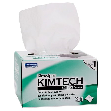Kimtech Science Kimwipes - Delicate Task Wipe Light Duty White NonSterile 1 Ply Tissue 4-2/5 X 8-2/5 Inch Disposable - 34155