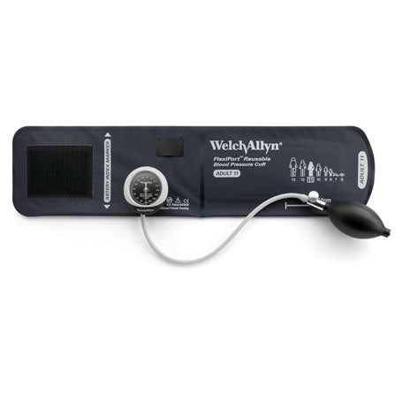 Welch Allyn DuraShock Intergrated Aneroid Sphygmomanometer - 4 Cuff Kit - DS45-MC