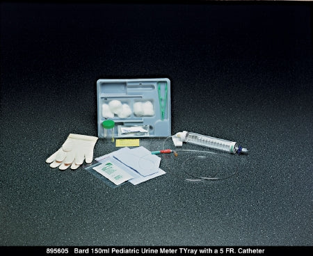 Lubricath - Indwelling Catheter Tray Foley 5 Fr. 5 cc Balloon Latex - 895605