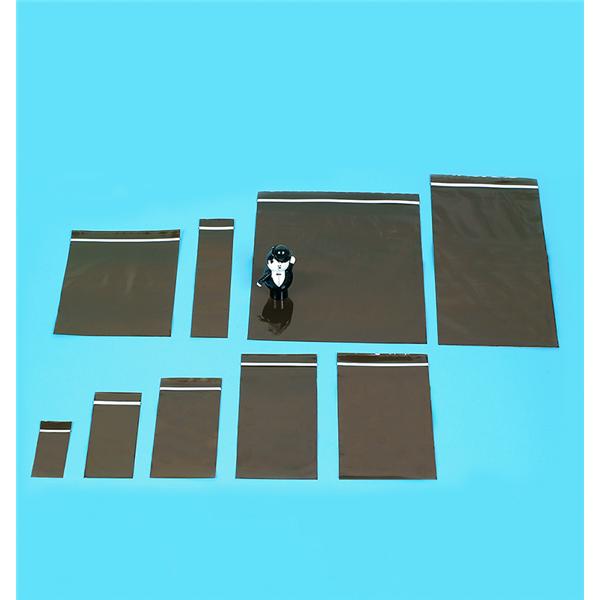Health Care Logistics Bag Transport Zippit 8X8" 3Ml Zipper Closure Plastic Amber 3Mil Ns 100/Pk - 7576