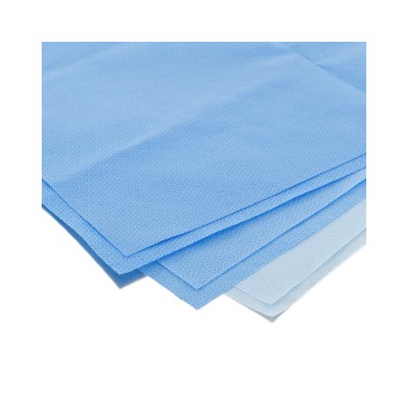 HALYARD* H400 - Sterilization Wrap Medium Blue 54 X 54 Inch Single Layer SMS Polypropylene Steam / EO Gas - 68254
