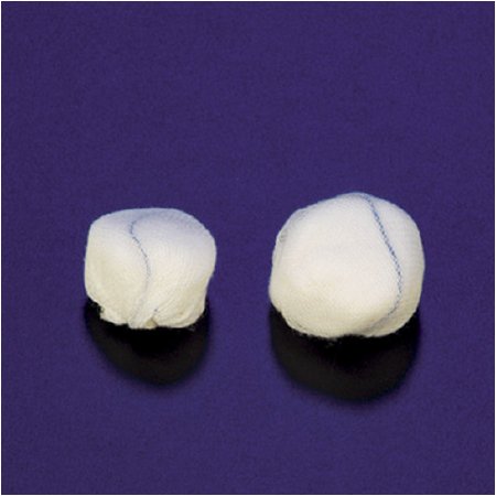 Deroyal Surgical Stick Sponge X-Ray Detectable Gauze 1 Inch Diameter 10 Count Pack Sterile - 30-025