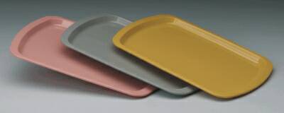 Medegen Medical Products LLC Service Tray 6 X 9 Inch Dusty Rose Polypropylene - H241-10