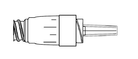 Cardinal Tru-Swab MaxPlus Positive Pressure Connector - WMP1000