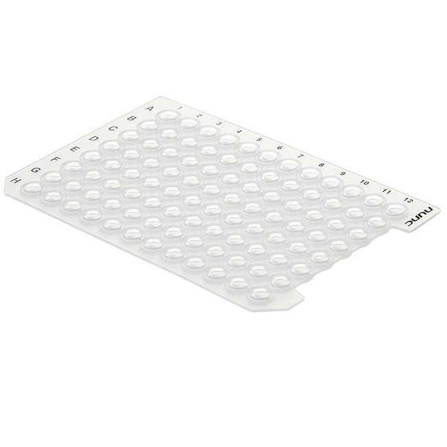 Thermo Scientific Nunc - 96-Well Cap Mat Natural, Round Well For 96-well Plates with Shared Wall Technology - 276011