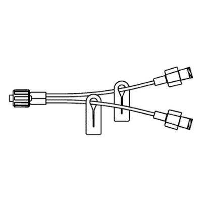 Mini Bifuse* - Extension Set 6 Inch Tubing 0.37 mL Priming Volume DEHP - MBF27