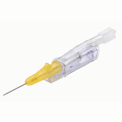 Acuvance Jelco Flash-Vue - Peripheral IV Catheter 24 Gauge 0.675 Inch Retracting Safety Needle - 338300