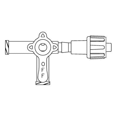 Smiths Medical Stopcock 3 Way - X5311L